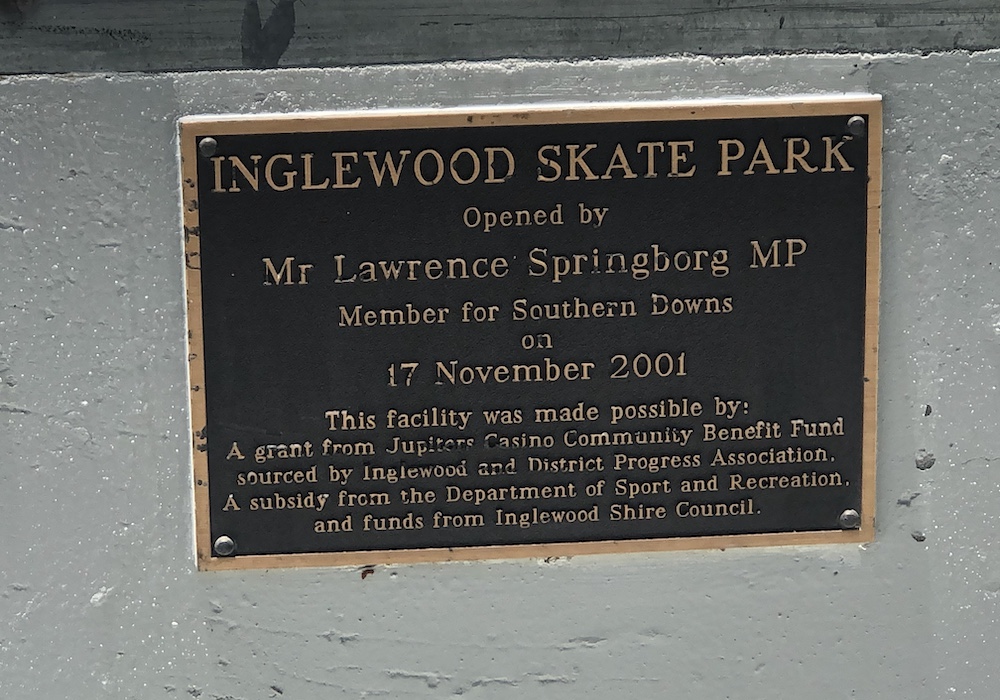 4 Lawrence Springborg Plaque